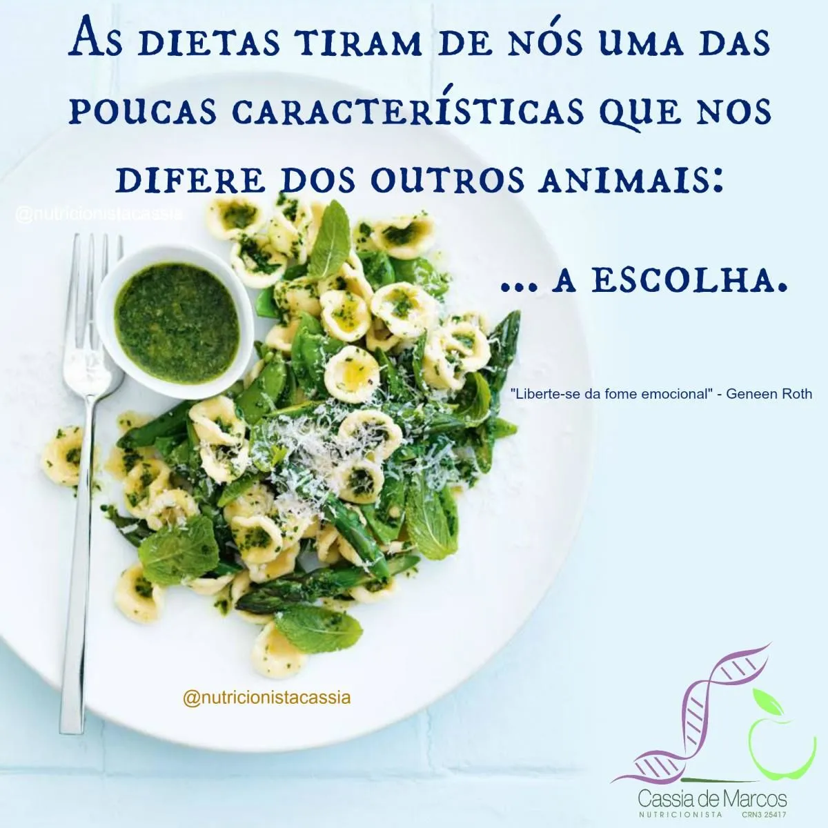 Imagem 1 da empresa CHEGA DE NUTRI - POR CASSIA DE MARCOS