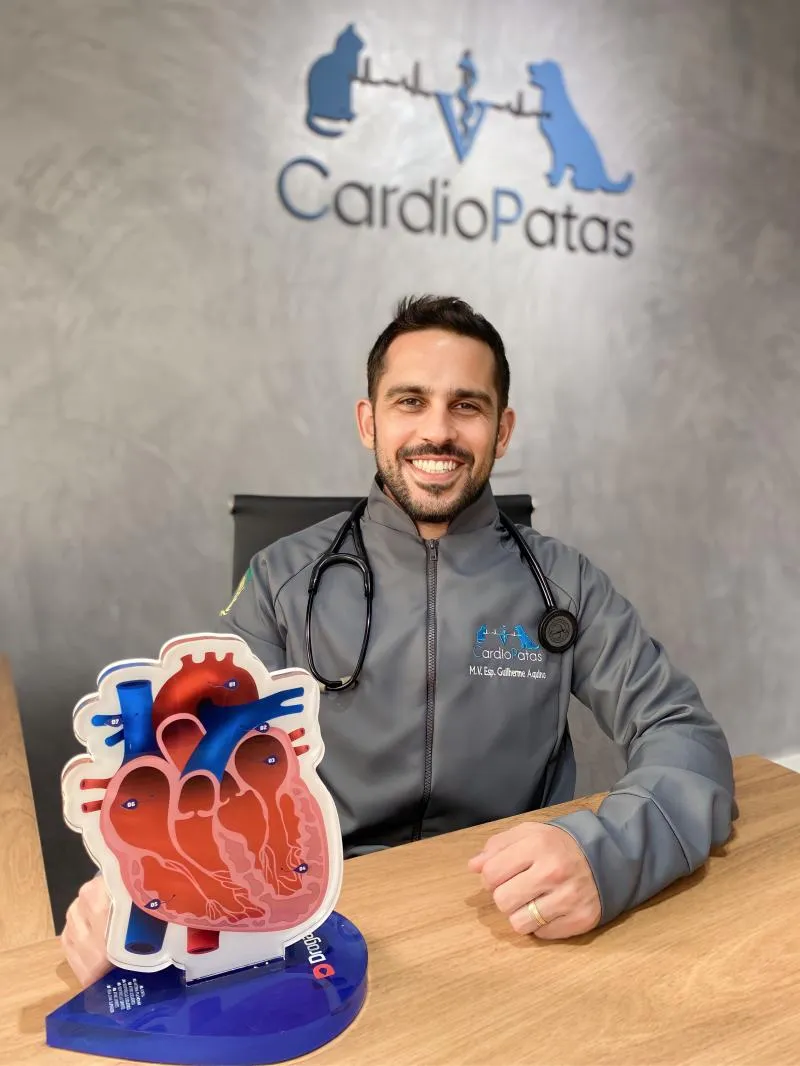 Imagem 1 da empresa DR. GUILHERME AQUINO | CARDIOPATAS CARDIOLOGIA VETERINÁRIA JACAREÍ